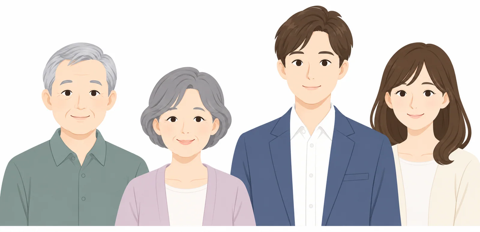 家族のイメージイラスト