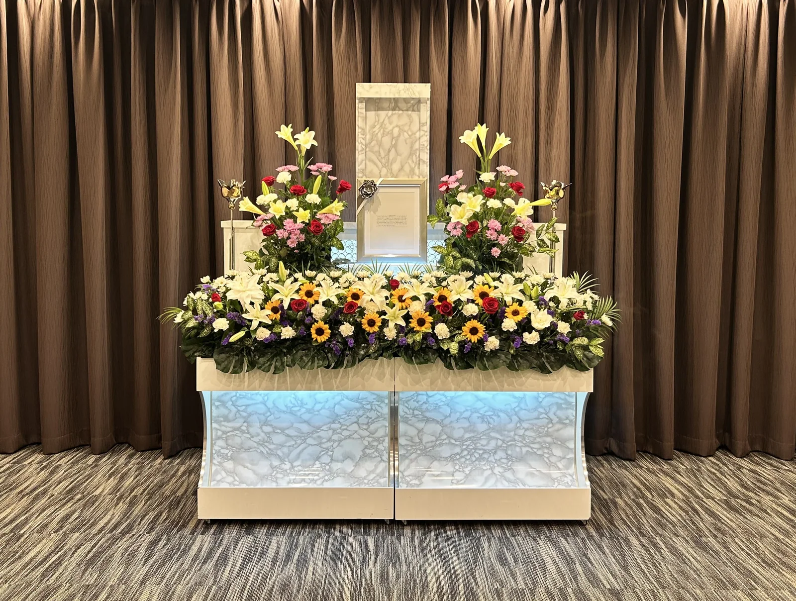 家族葬Aの祭壇例
