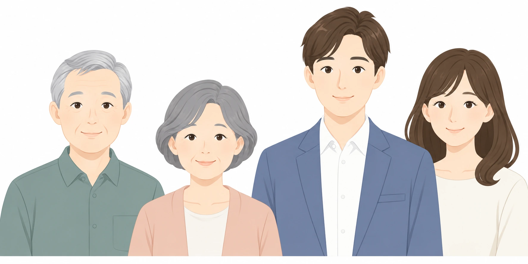 家族のイメージイラスト